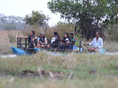 The Urani River Safari is good for bird watching and a chance of seeing elephants © Gehan de Silva Wijeyeratne