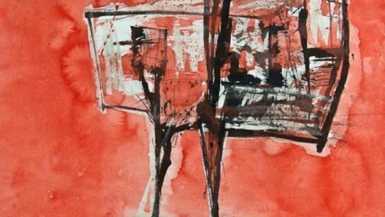 Untitled 7 by John Hoskin, 58 × 40cm, Gouache, 1960, Edition size: Unique