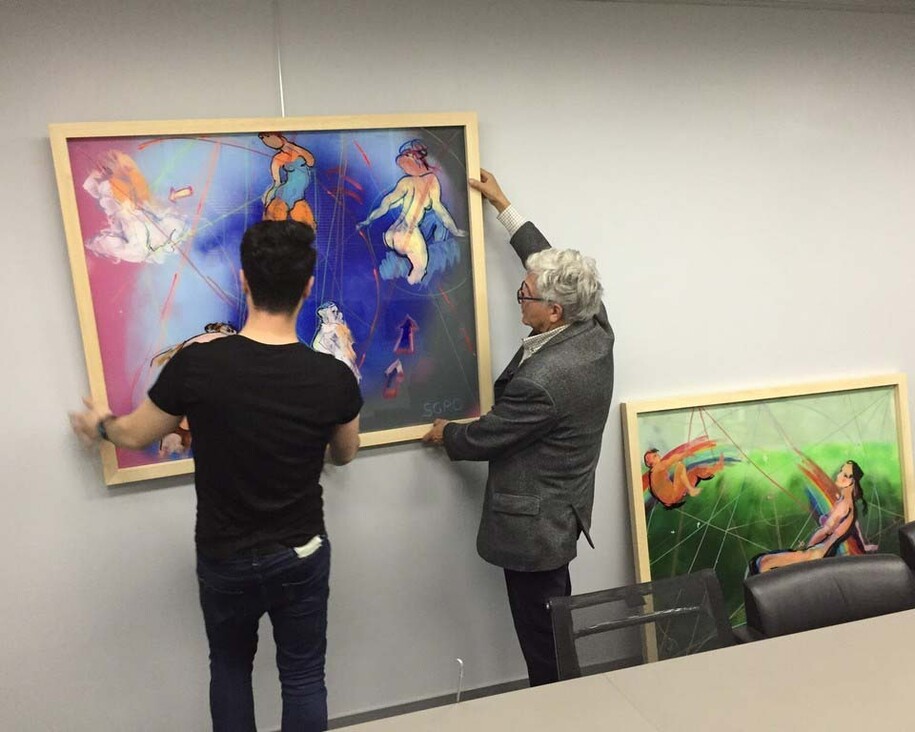 Corps Accord. Courtesy of Galerie Bruno Massa