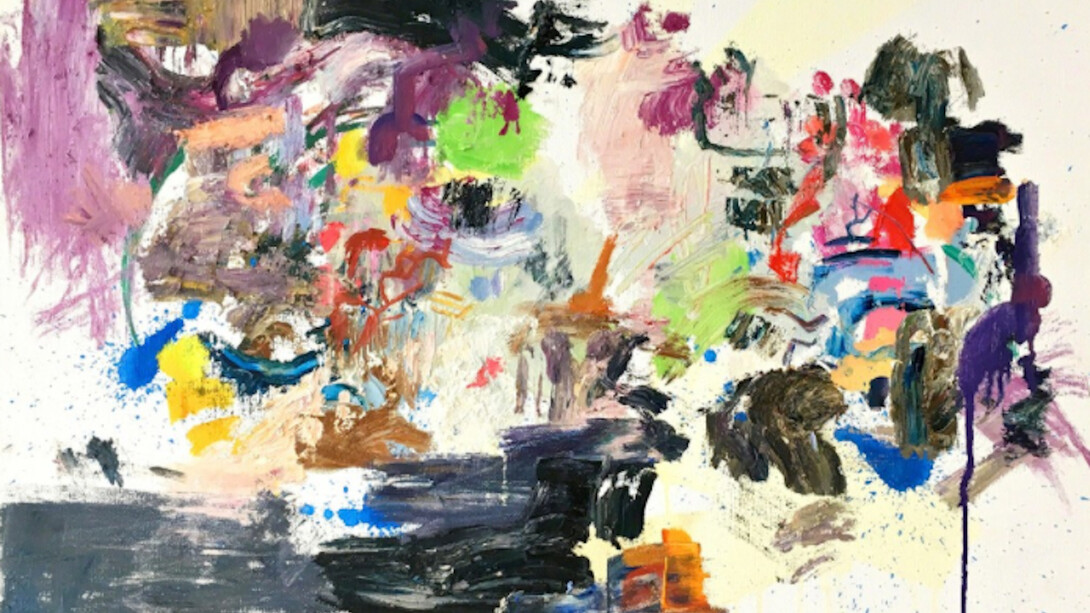 Melanie Parke, Train Reaction, 2016. Courtesy of Susan Eley Fine Art