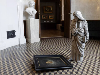 Lidó Rico, The revelation, exhibition view. Courtesy of the Art Museum Riga Bourse