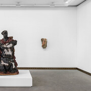 Lucio Fontana, vue de l'exposition. Avec l'aimable autorisation de la Galerie Karsten Greve