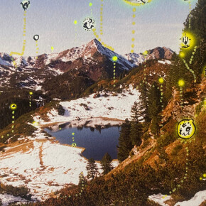 Malika Sqalli, Sprites and fireflies, 2022. Avec l’aimable autorisation de la Galerie MCC