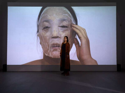 Quadragenarian and the artist Keiko Miyazaki, Gallery of Contemporary Art, Celje, 2024. Courtesy of Match Gallery