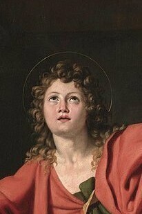 "San Juan Evangelista", óleo sobre lienzo, Domenichio, entre 1624 y 1629