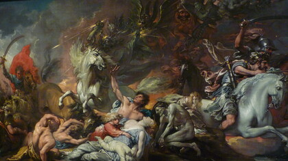 Benjamin West, Death on a Pale Horse, 1796, Detroit Institute of Arts, Detroit, Stati Uniti