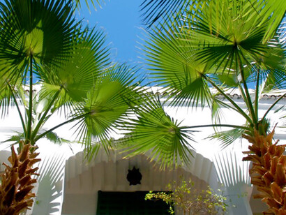 Entrada a un riad