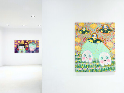 Adam Handler, For You, 2023, installation view. Courtesy of Villazan, Madrid