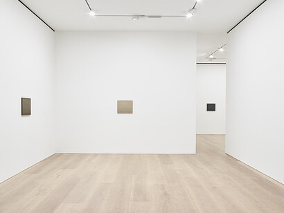Lucas Arruda, Exhibition view. Courtesy of David Zwirner 