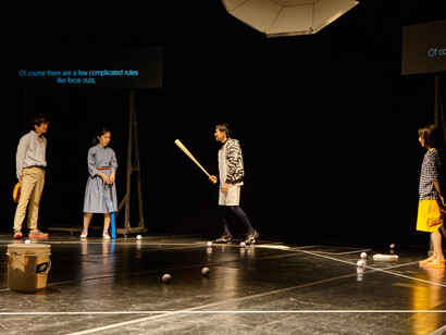 Toshiki Okada,God Bless Baseball. Photo: Asian Arts Theatre (Moon So Young) © MCA Chicago. 