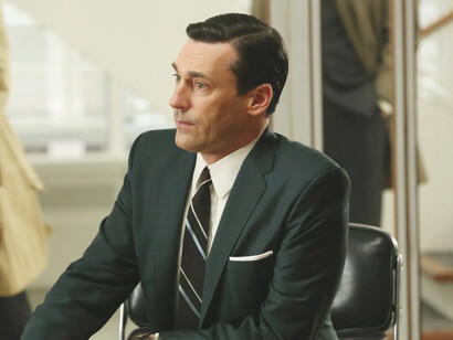 Jon Hamm protagoniza la aclamada serie de televisión Mad Men (2007-2015)