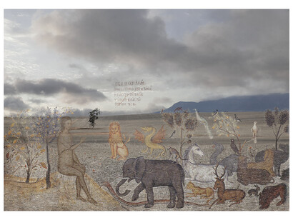 Lien Botha, In Afterland (Theophanes) AP I/I,  2023, 297x420mm mm(unframed), digital photographic deconstruction/cotton rag paper. Courtesy of the artist and Barnard Gallery