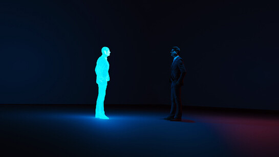 Holographic representation 