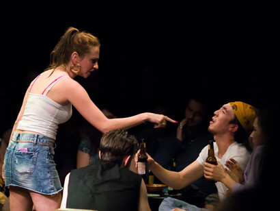 The Confessional at the Edinburgh Fringe.  Ph Nick Rutter