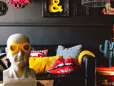 Punk and alternative design interiors in 1980s London