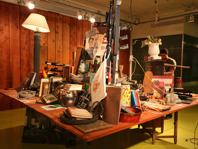 Faheem Majeed, Planting and Maintaining a Perennial Garden, 2012. Hyde Park Art Center. Photo: Tony Smith. Courtesy of the artist.