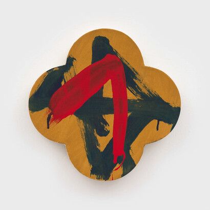 Max Gimblett, Storm, 2025. Courtesy of Gow Langsford Gallery