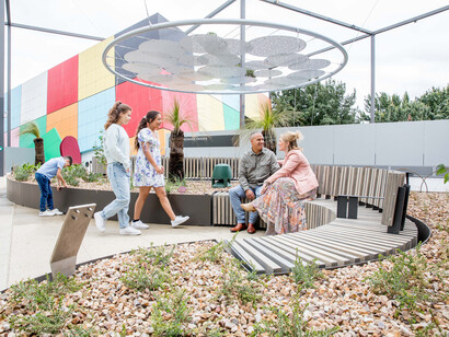 Gandel Gondwana garden, exhibition view. Courtesy of Melbourne Museum