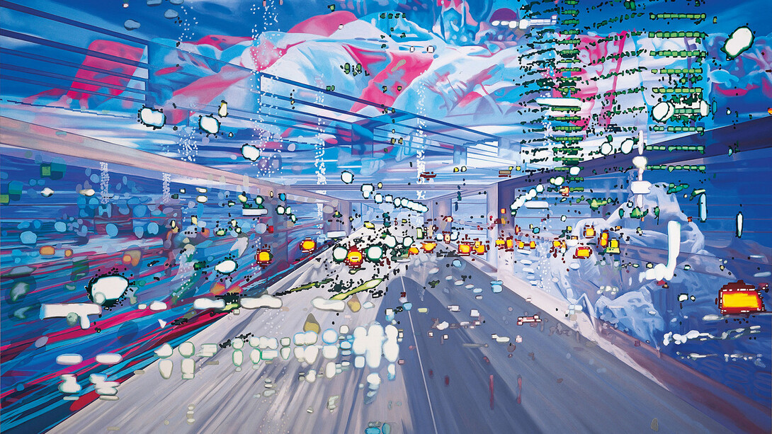 Verschiedene künstler:innen, Remix. Von Gerhard Richter bis Katharina Grosse, kunstwerk in der ausstellung. Mit freundlicher genehmigung des Albertina Museums