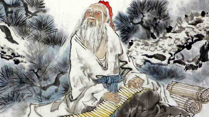 Antica stampa cinese tratta da Il Libro dei mutamenti