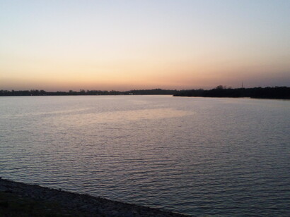 The crack of dawn