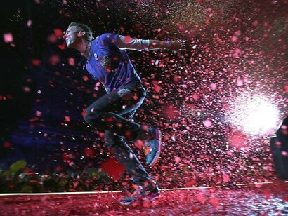 Espetáculo moderno: Show do Coldplay