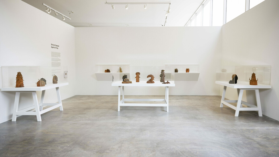 Shinichi Sawada, Agents of clay, exhibition view. Courtesy of Contemporary Art Museum 