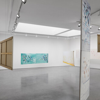 Lubaina Himid and Magda Stawarska, Zanzibar, exhibition view. Courtesy of Lisson Gallery