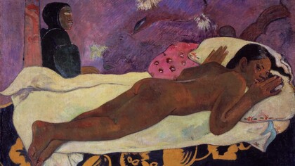 Lo spirito dei morti veglia, Paul Gaugin, olio su tela, 1892