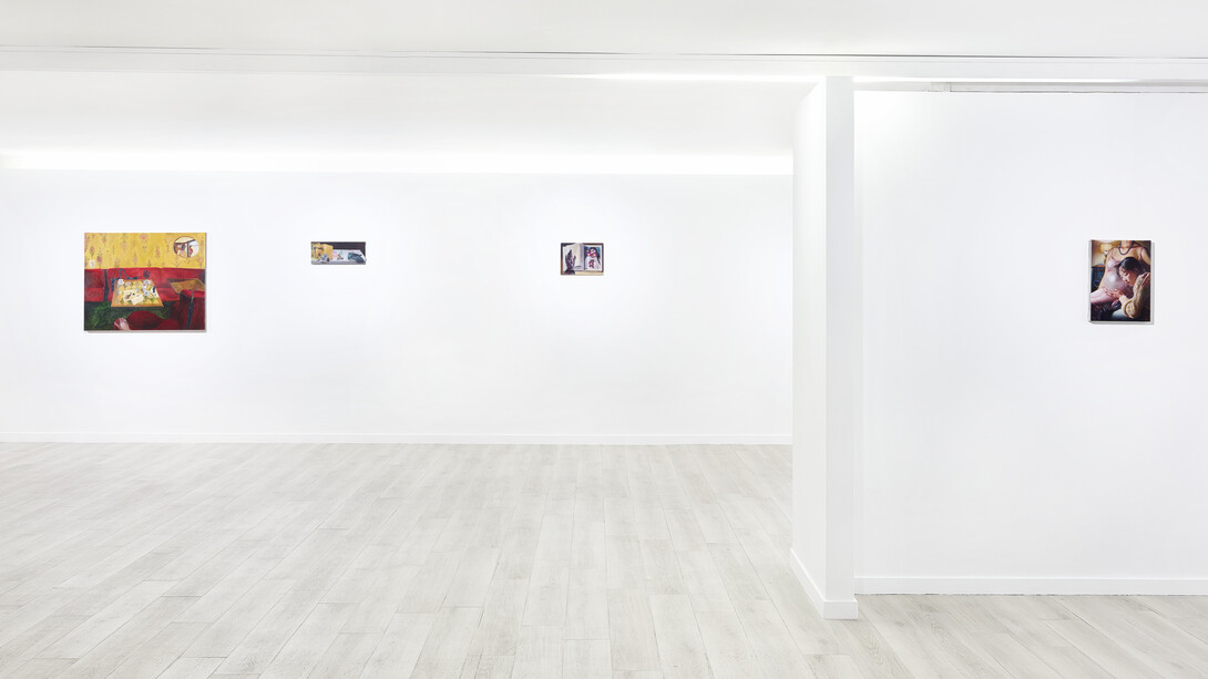 Various artists, Smoking eyes (after the dance), exhibition view. Courtesy of Tube Culture Hall