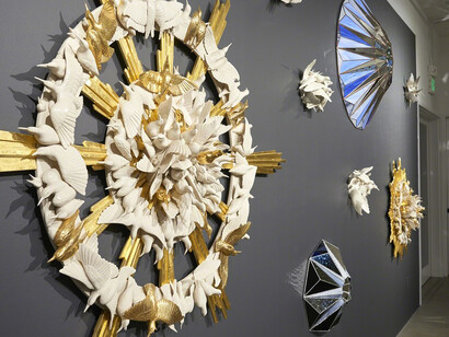 Andy Diaz Hope and Laurel Roth. Courtesy of Catharine Clark Gallery