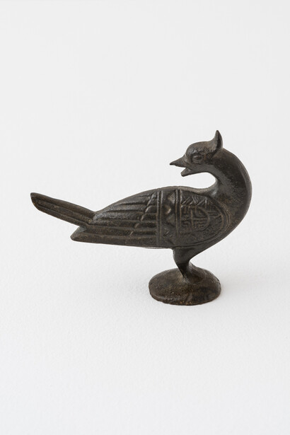 Ancient Egyptian Style Bronze Bird eBay item number: 201965736795.  Courtesy Hauser & Wirth. Photo: Damian Griffiths