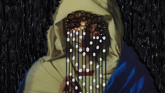 Saya Kubota, "Material Witness #2", 2015, SWAROVSKI MARCASITE, mixed media © Saya Kubota, supported by SWAROVSKI GEMS™ 