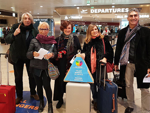 In aeroporto