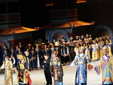 «Turandot» en el Teatro de Ópera y Ballet de Minsk, 2013, Bielorrusia