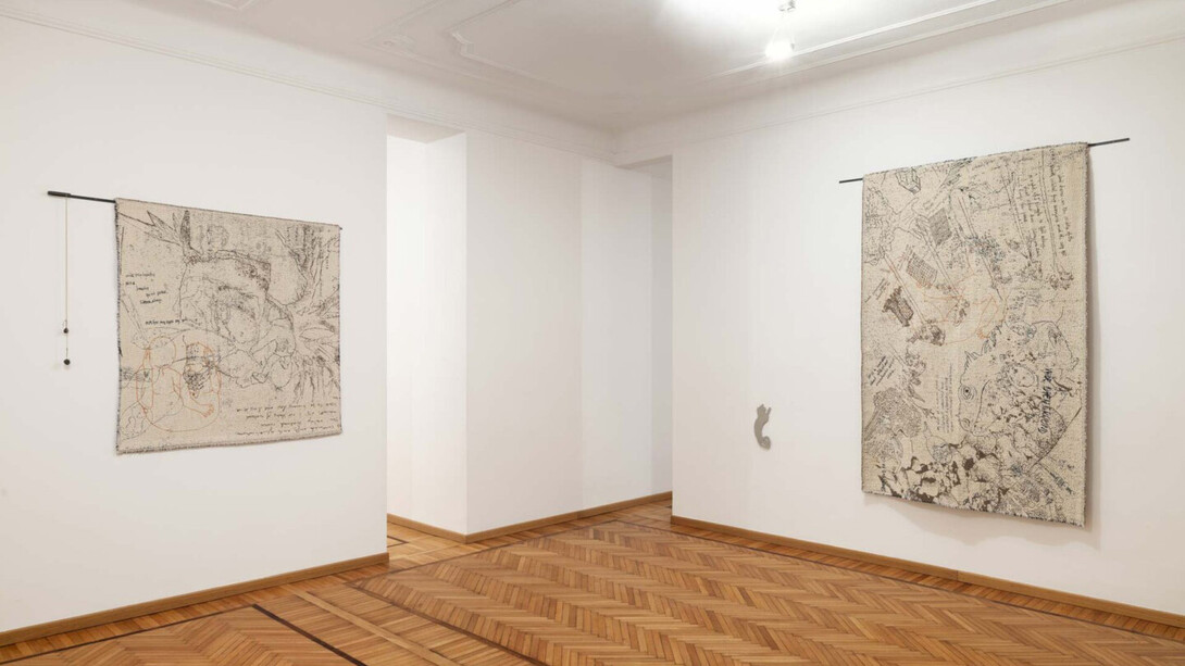 Claudia Losi, Tempo crudo, vista della mostra. Cortesia della Monica De Cardenas