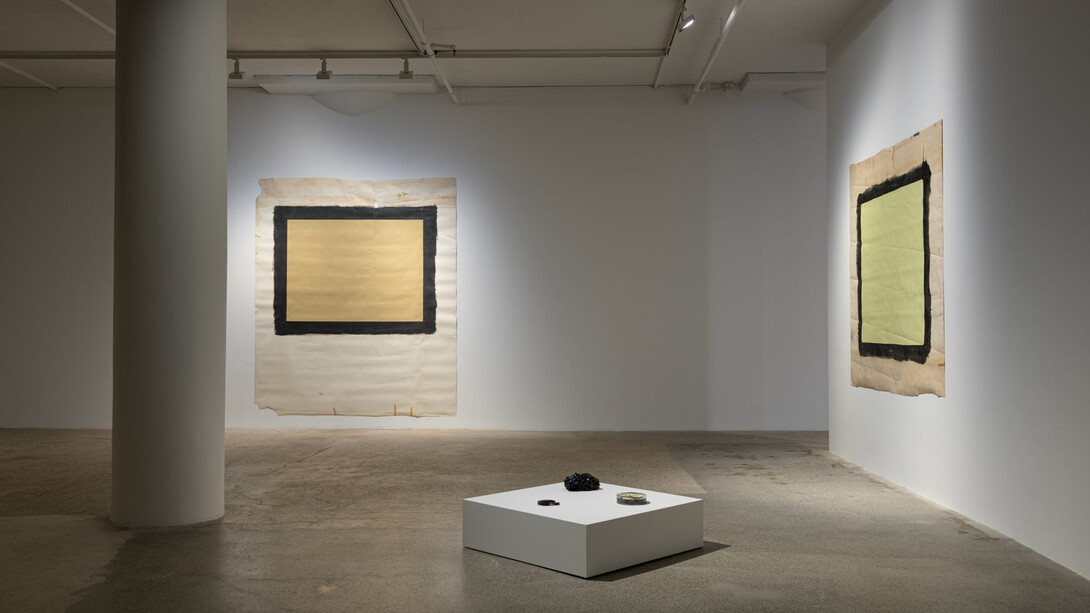 Tony Conrad, exhibition view. Courtesy of Greene Naftali Gallery