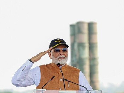 Following Operation Sindoor, Prime Minister Narendra Modi visits Adampur Air Force Base to commend Air Warriors and soldiers for their service