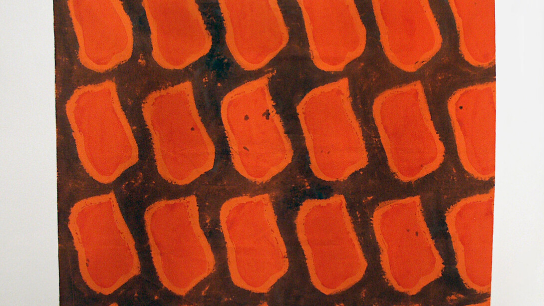 Noël Dolla, Senza titolo n° 068, 2007, acrilico su tela, 175 x 194 cm