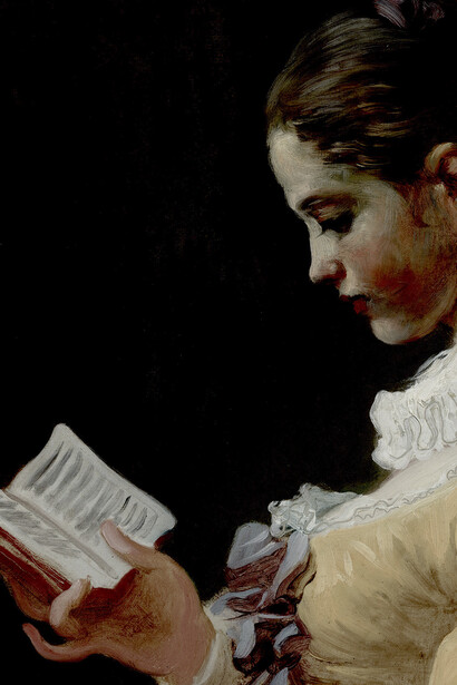 «La lectora», Fragonard (1732-1806)