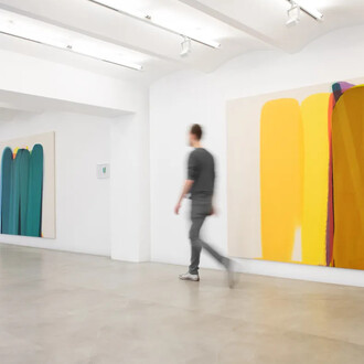 Nick Dawes, Trace elements, exhibition view. Courtesy of Kornfeld Gallery