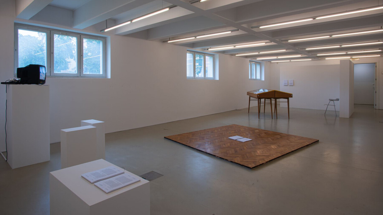 Inexplicable absence. Tracing Igor Zabel’s curatorial practice, exhibition view. Courtesy of MG+MSUM