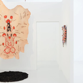 Citra Sasmita, Women who carry the mountain, exhibition view. Courtesy of Yeo Workshop