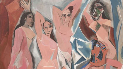 Pablo Picasso, Les Demoiselles d'Avignon, detail
