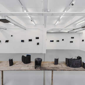 Karl Dunér, Sophögen (The heap), exhibition view. Courtesy of Galleri Duerr