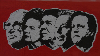 Loz Pycock, un cartel en Brighton, 2012. Una pomada que es más vieja que los miriñaques