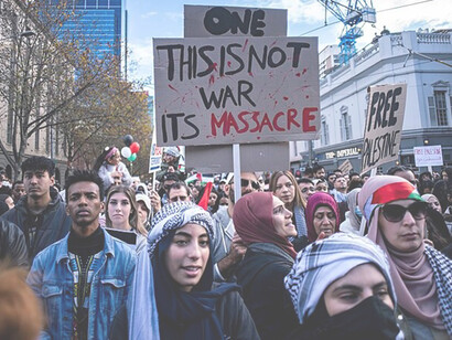 In Melbourne, Australia, a resounding 10,000-strong crowd united during the initial of two protests, extending their strong support to Palestine and its people in the wake of persistent attacks and hostilities inflicted by the Israeli government