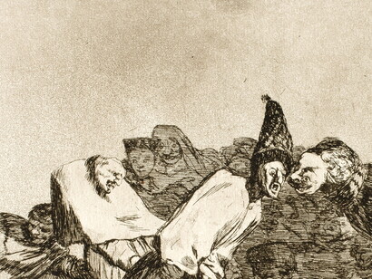 Disparate n.º 14: «Disparate de carnaval» (detalle)