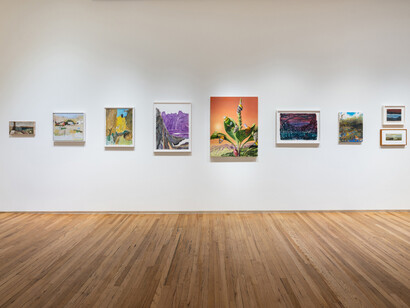 Various artists, American landscape summer show extravaganza! Exhibition view. Courtesy of Andrew Edlin Gallery