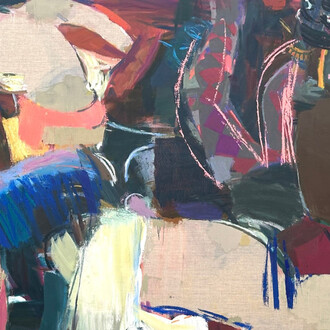 Sangram Majumdar, Control (detail), 2025. Courtesy of Nathalie Karg Gallery 